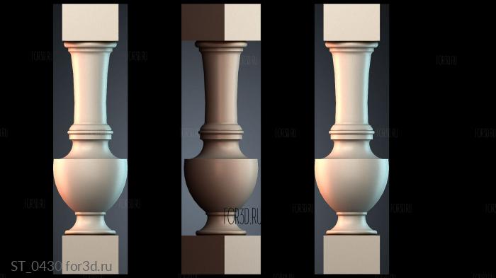 ST_0430 3d stl for CNC