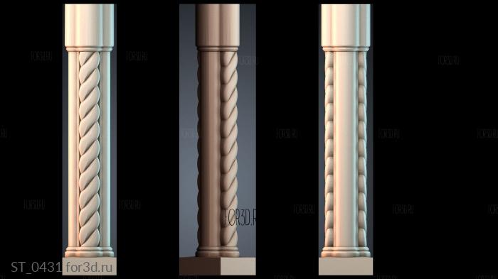 ST_0431 3d stl модель для ЧПУ