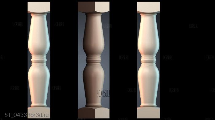 ST_0433 3d stl модель для ЧПУ