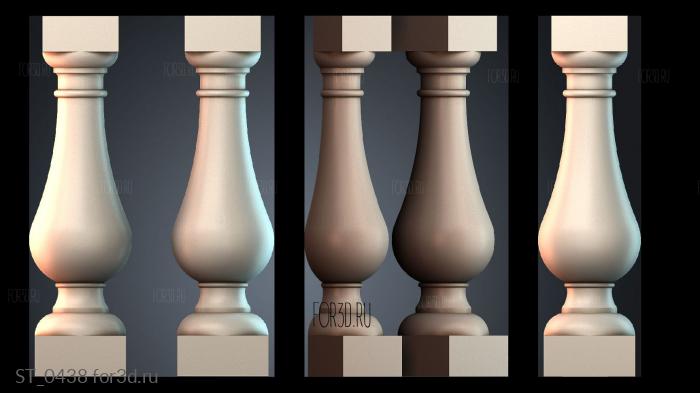 ST_0438 3d stl модель для ЧПУ
