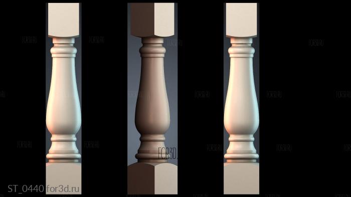 ST_0440 3d stl for CNC