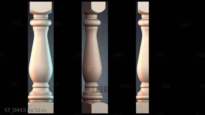 ST_0443 3d stl модель для ЧПУ