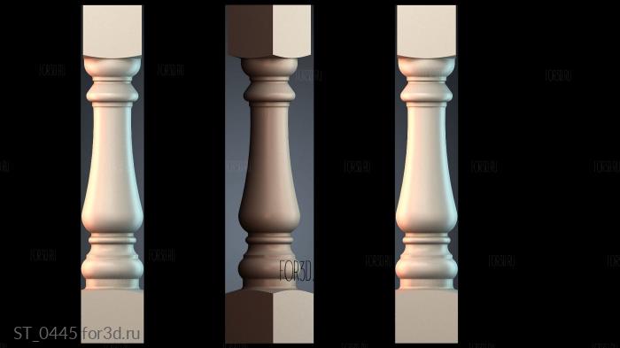 ST_0445 3d stl for CNC