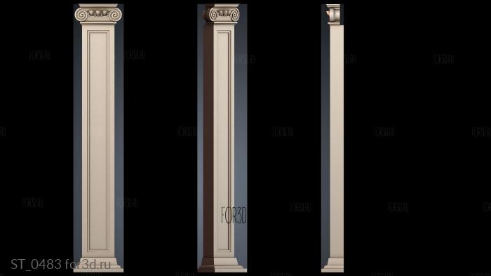 ST_0483 3d stl модель для ЧПУ