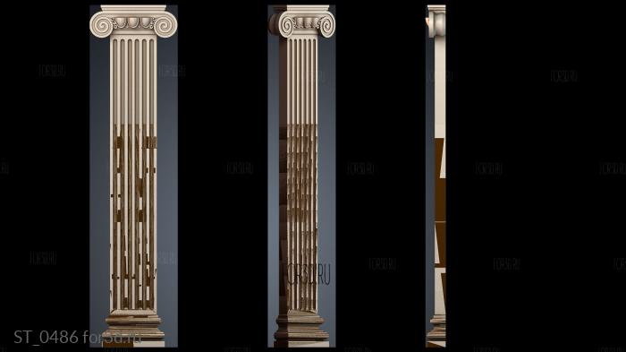 ST_0486 3d stl for CNC