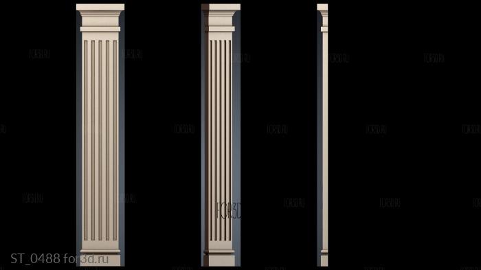 ST_0488 3d stl модель для ЧПУ