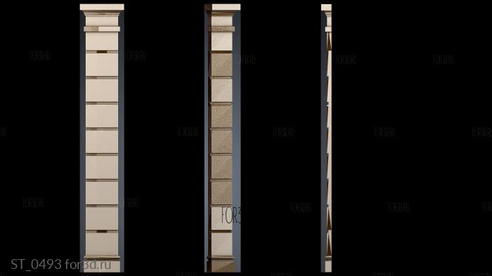 ST_0493 3d stl for CNC