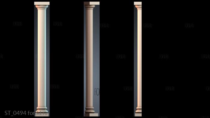 ST_0494 3d stl for CNC