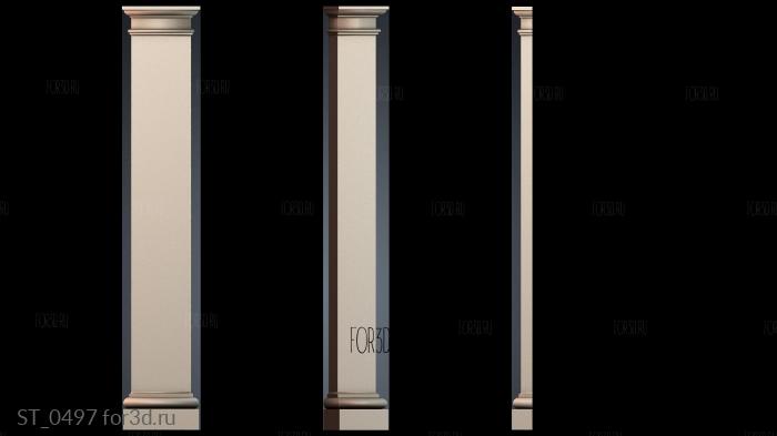 ST_0497 3d stl for CNC