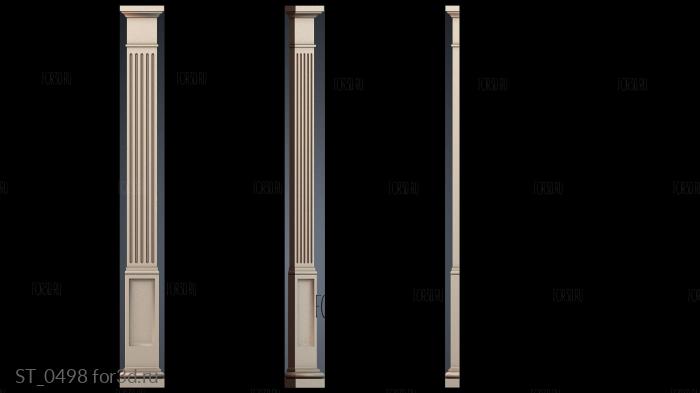 ST_0498 3d stl for CNC