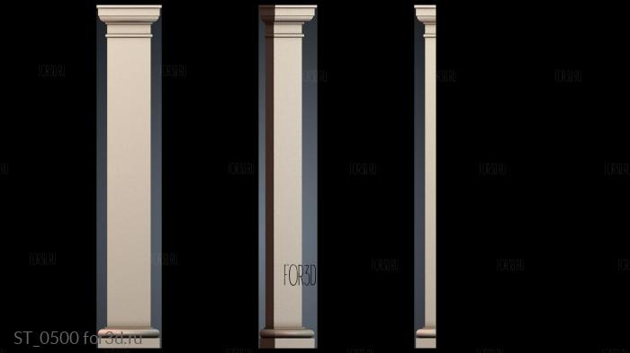 ST_0500 3d stl модель для ЧПУ