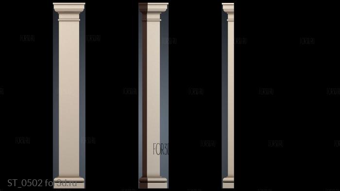 ST_0502 3d stl модель для ЧПУ