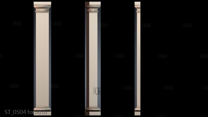 ST_0504 3d stl модель для ЧПУ