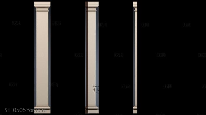 ST_0505 3d stl модель для ЧПУ