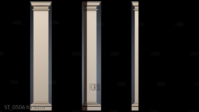 ST_0506 3d stl for CNC