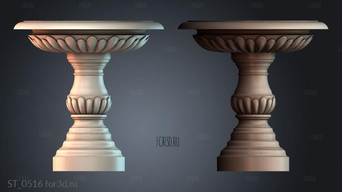ST_0516 3d stl модель для ЧПУ