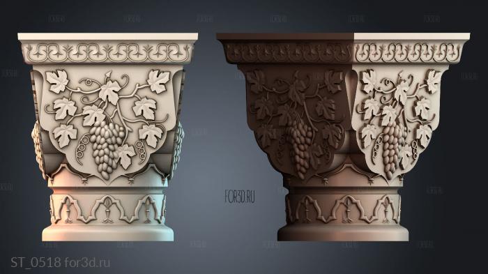 ST_0518 3d stl модель для ЧПУ