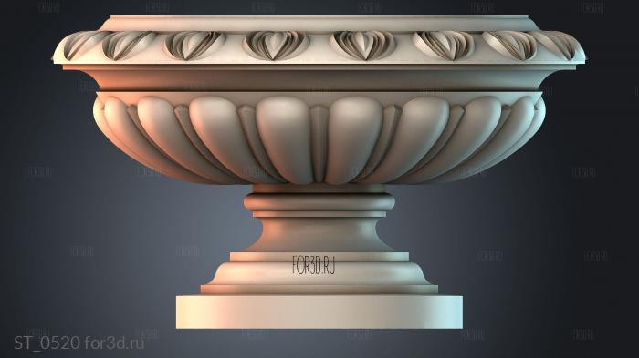 ST_0520 3d stl модель для ЧПУ