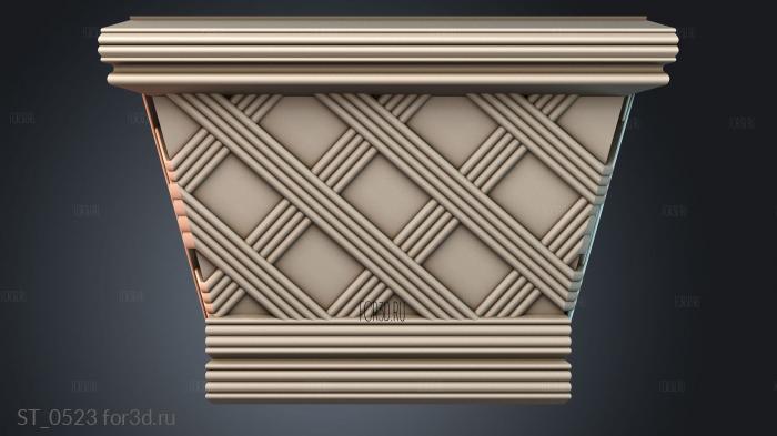 ST_0523 3d stl модель для ЧПУ