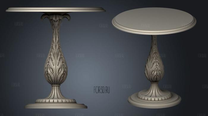 Coffee table by Roberto Giovaninni 3d stl for CNC