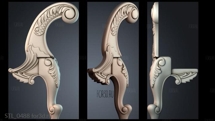 STL_0488 3d stl модель для ЧПУ