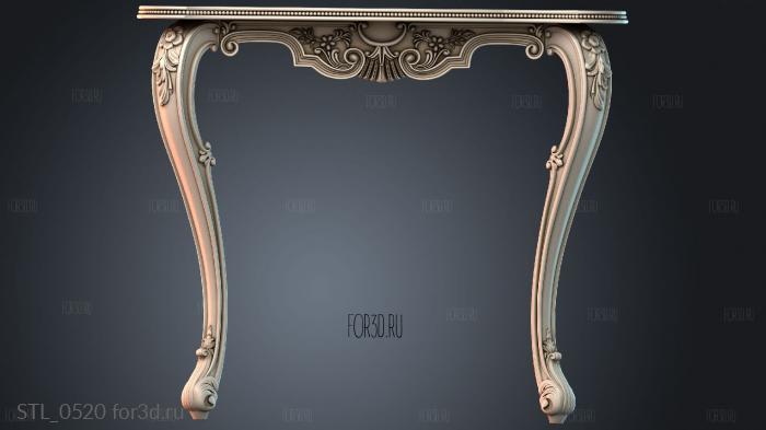 STL_0520 3d stl модель для ЧПУ
