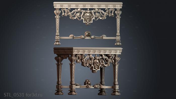 STL_0531 3d stl модель для ЧПУ