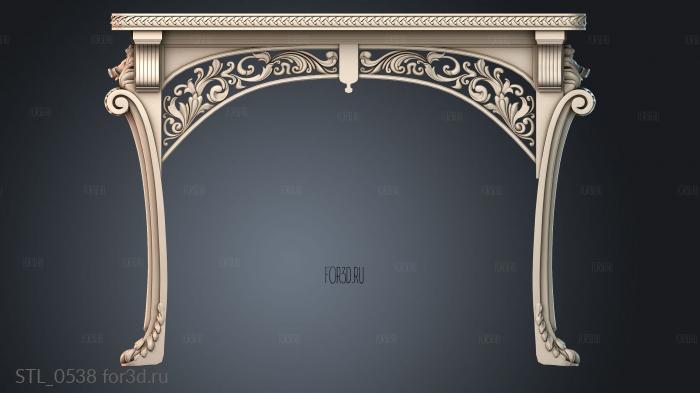STL_0538 3d stl модель для ЧПУ