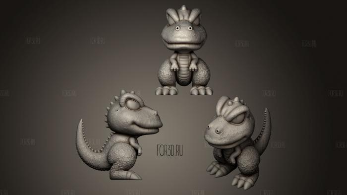 Dinosaur STL for 3D Print 3d stl модель для ЧПУ
