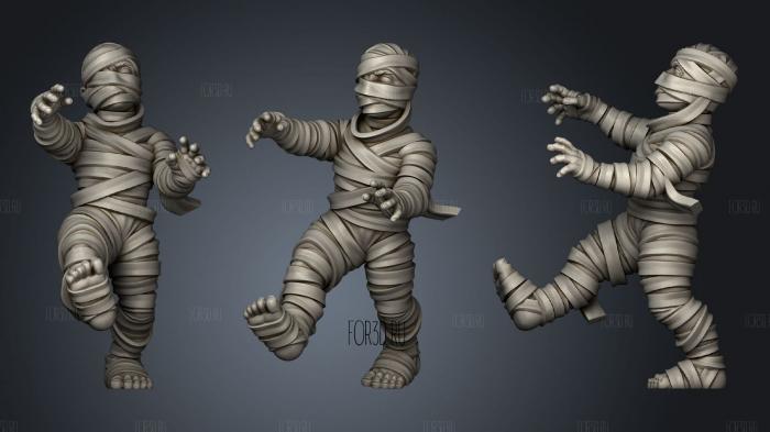 MUMMY COSTUME KID stl model for CNC