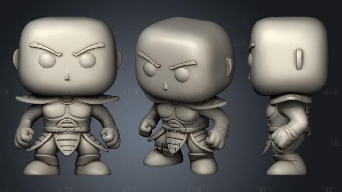 Pop Nap DBZ stl model for CNC