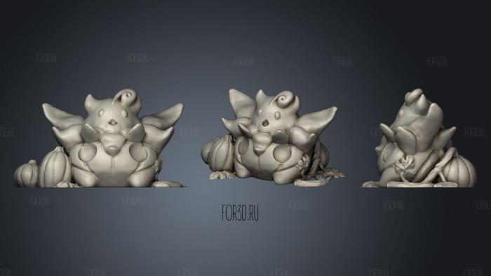 Pumpkaboo Patch stl model for CNC