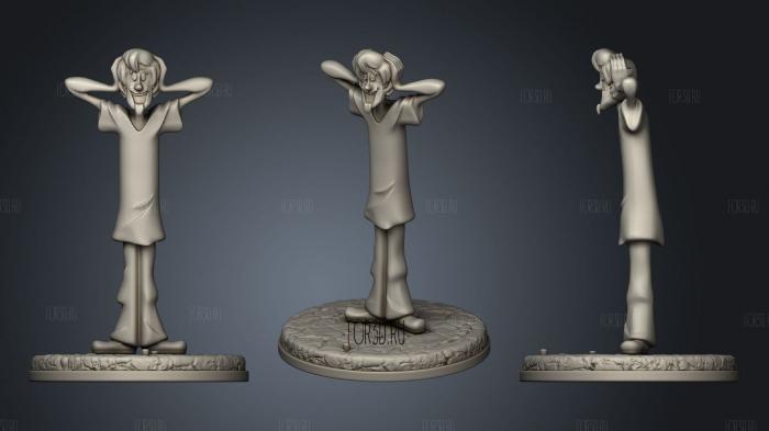 Velma Scooby Do stl model for CNC