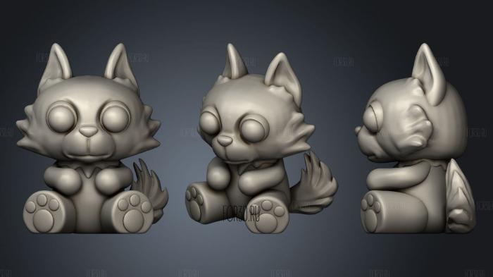 Werewolf Pup 2 2 stl model for CNC