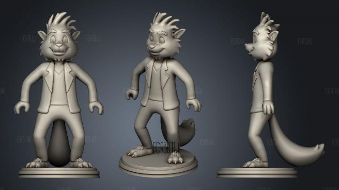 Wolf Monster Mash and Tommy Pickles Rugrats 567 stl model for CNC