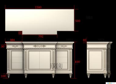 TM_0161 3d stl модель для ЧПУ