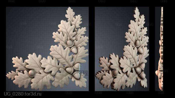 UG_0280 3d stl модель для ЧПУ