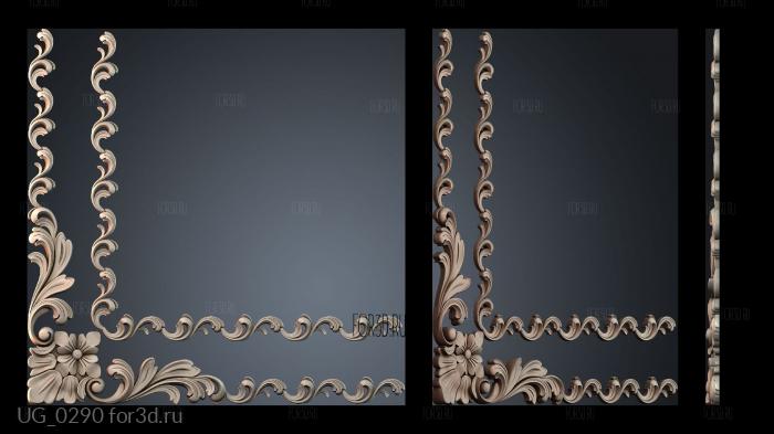 UG_0290 3d stl модель для ЧПУ