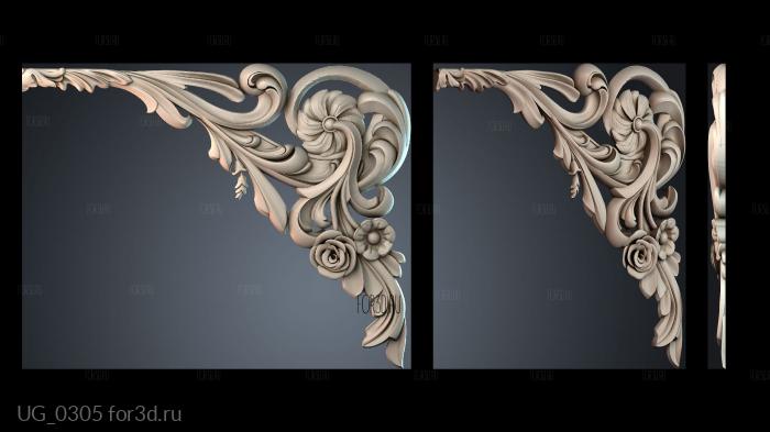 UG_0305 3d stl for CNC