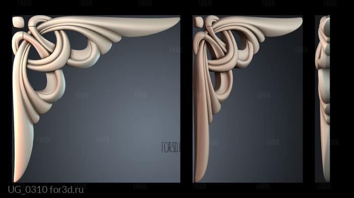 UG_0310 3d stl модель для ЧПУ