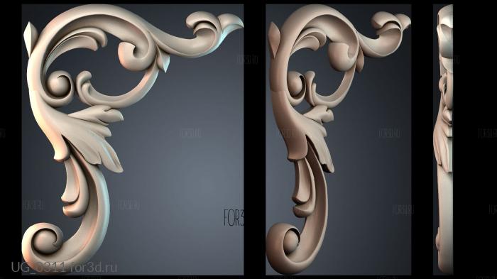 UG_0311 3d stl модель для ЧПУ
