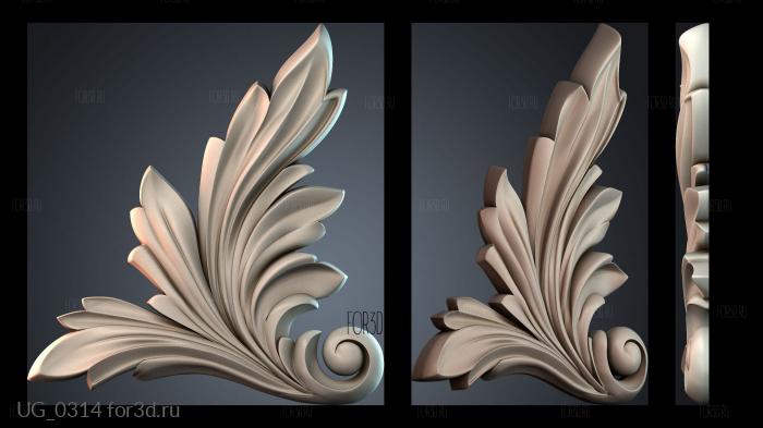 UG_0314 3d stl for CNC