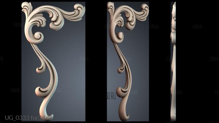 UG_0333 3d stl for CNC