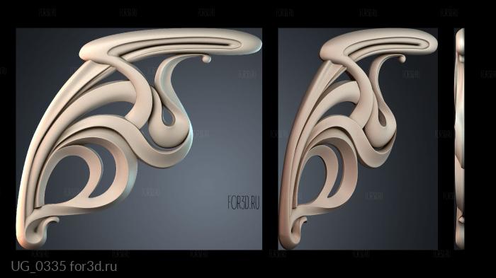 UG_0335 3d stl for CNC