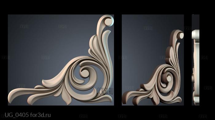 UG_0405 3d stl for CNC