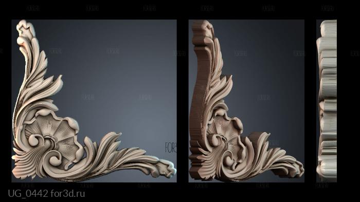 UG_0442 3d stl for CNC