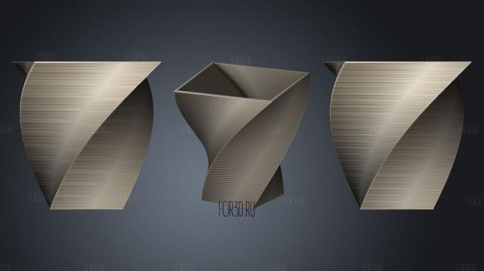 Alden And Neves Vase stl model for CNC