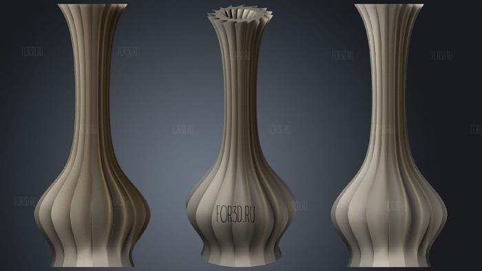 Buzzsaw Vase 3d stl модель для ЧПУ