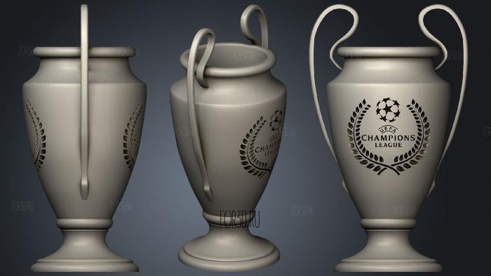Champions League 3d stl модель для ЧПУ