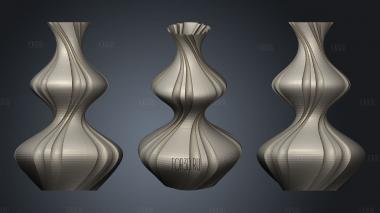 Fluted Genie Vase
